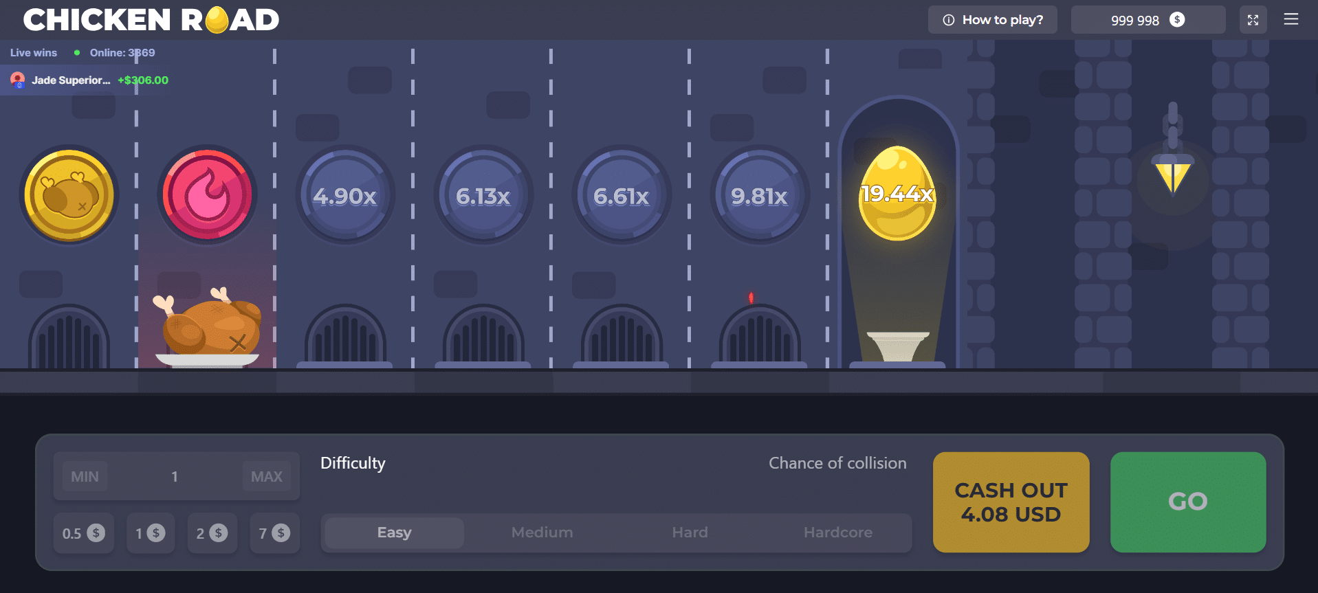 Chicken Road — мобильная версия